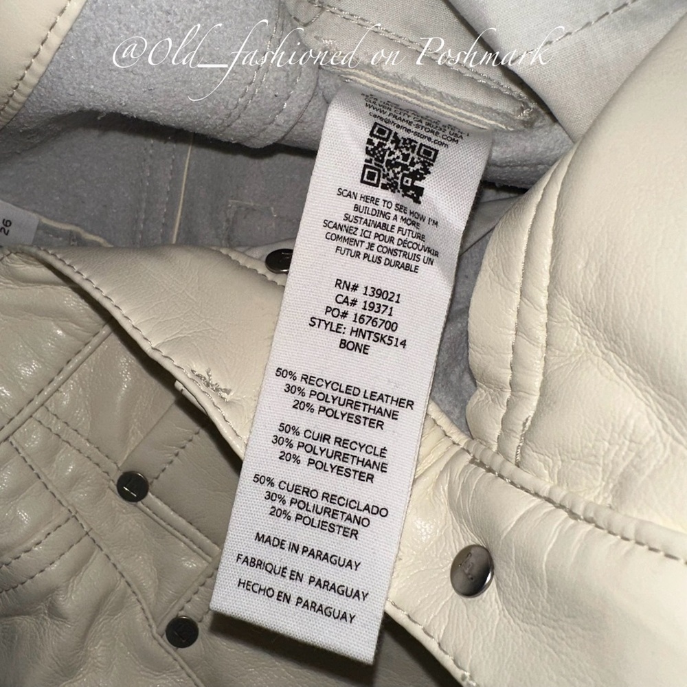 FRAME Leather Mini Skirt - Price Firm - Picture 8 of 10